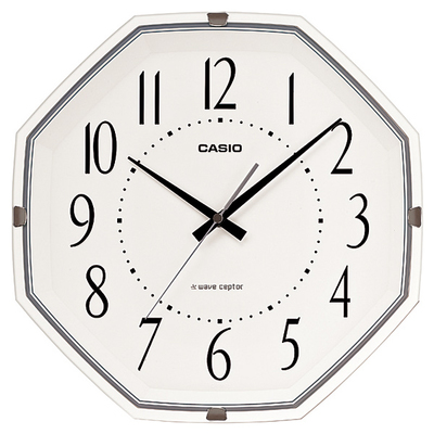 科技與美學的融合 探索卡西歐WAVE CEPTOR IQ-1007J-7JF電波掛鐘的獨特魅力